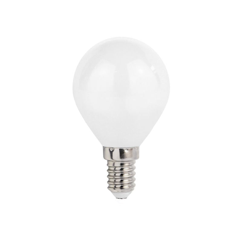 

Lámpara esferica cristal Led mate E14 4W 4000°K 410Lm (Spectrum WOJ+14336)