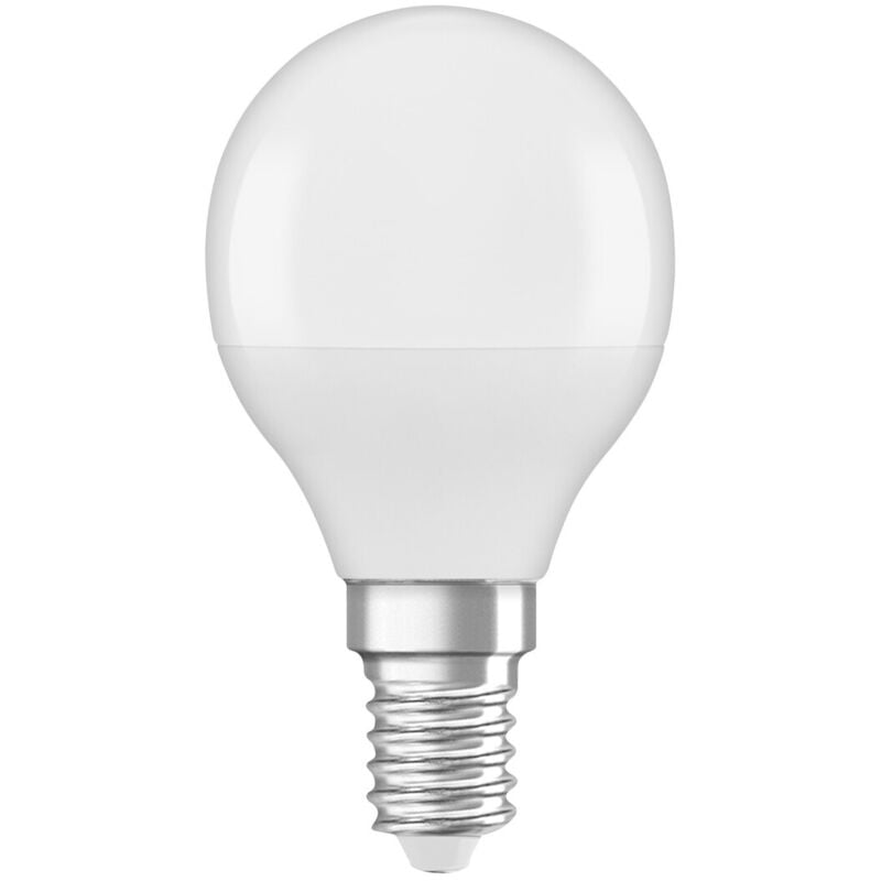 

Lámpara esférica Led E14 5W 2700°K 470Lm (Osram 4058075431096)
