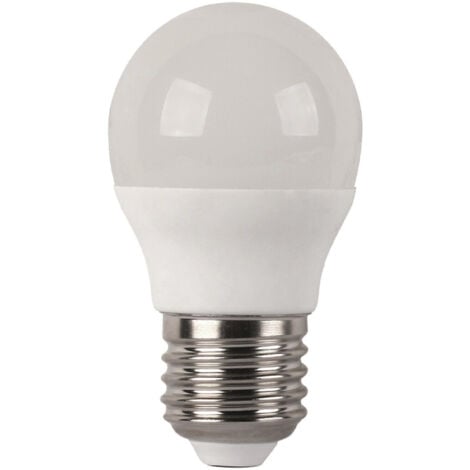 Lámpara esférica Led Eco E27 6W 6500°K 570Lm 45x82mm. (F-Bright Eco 2602942)