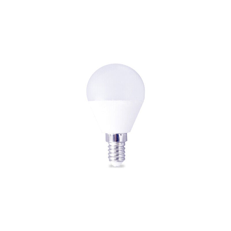 

Lámpara esférica Led económica E14 6W 3000°K 520Lm 120° 45x79mm. ( 4002825) - Libertina