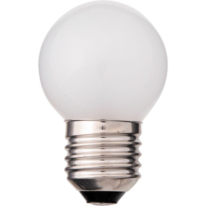 

Clar - Lámpara incandescente esférica reforzada E27 40W 340Lm 45x70mm.
