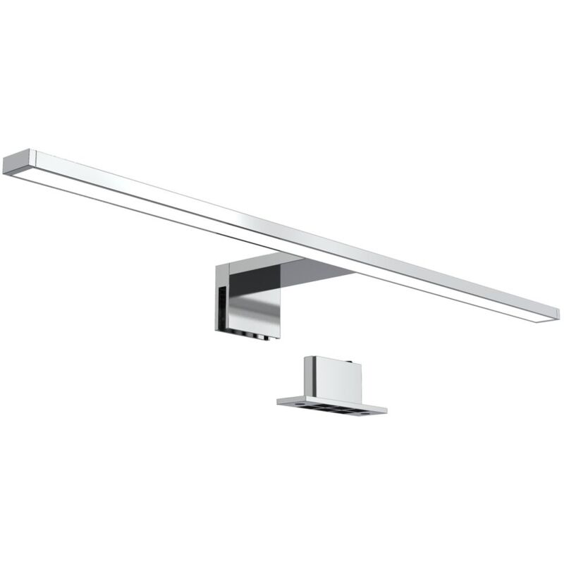 

Lámpara espejo de baño LED IP44 8W 230V I Blanco frío 4000k 780lm I pinza + armario I Luz de tocador I Aplique iluminacuadros