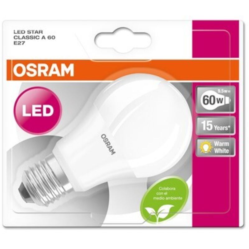

Lampara Led Estandar 60 9,5W/840 E27 4000K
