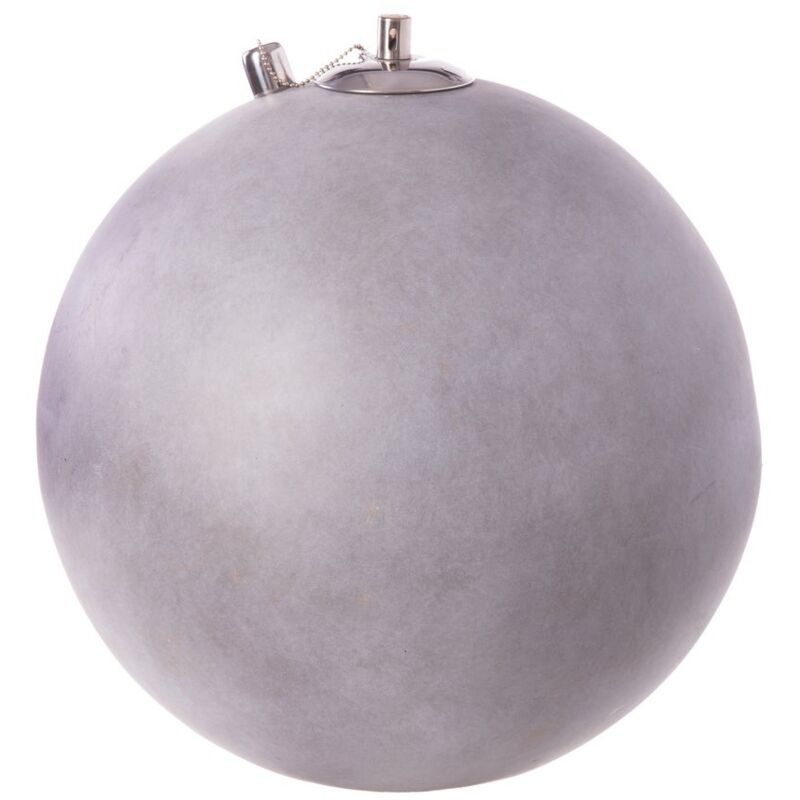 

Lámpara exterior Kiel de aceite con forma de bola moderna gris de Ø 40x43 cm