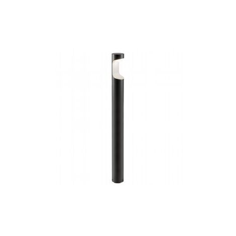 Lámpara exterior de aluminio fundido con difusor opalino - 9W - 1155 lúmenes - Clase E - 4000°K grafito