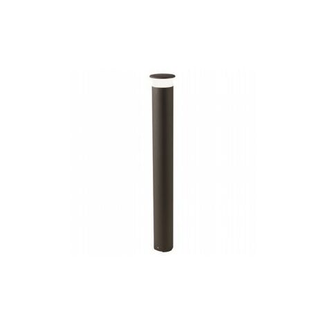 Lámpara exterior de aluminio fundido con difusor opalino - 9W, 920 lúmenes, 4000°K café