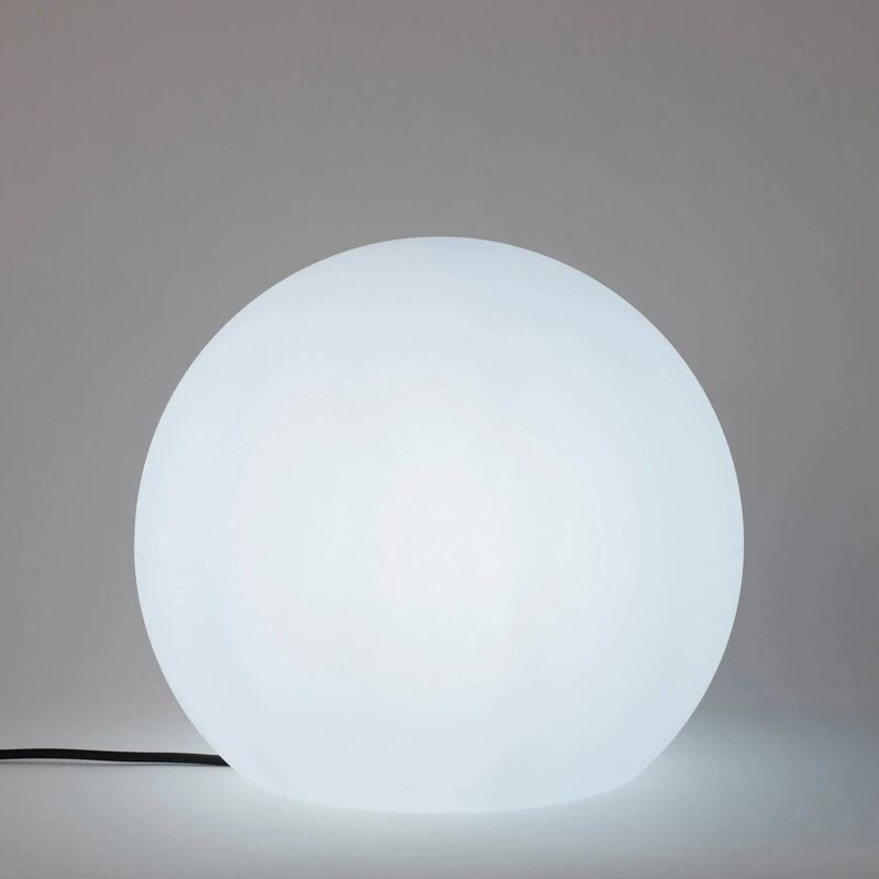 

LÁMPARA EXTERIOR ESFÉRICA BULY 40 CABLE LUZ FRÍA - Lúzete