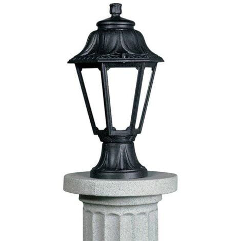 Lámpara Farol De Pie FUMAGALLI MIKROLOT/ANNA E27 IP55 - Negro