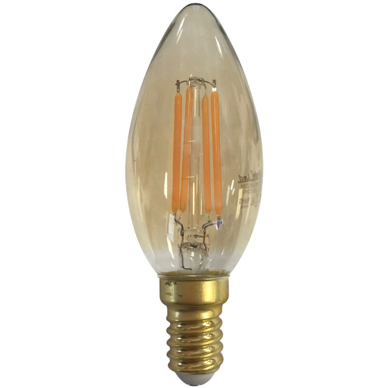 

Lámpara cristal Led vela caramelo 4W E14 2200°K (F-BRIGHT 2601985)