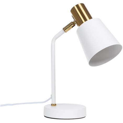 Lámpara Flexo Escritorio Metal Tatlin Blanco
