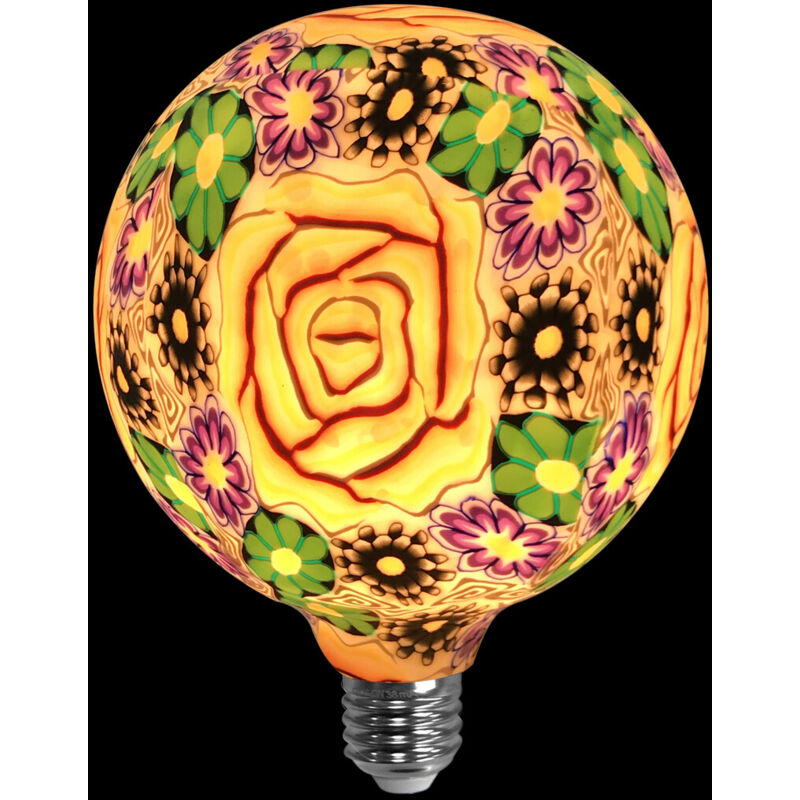 

Lámpara flor naranja de silicona 4W G125 (F-Bright 2601292)