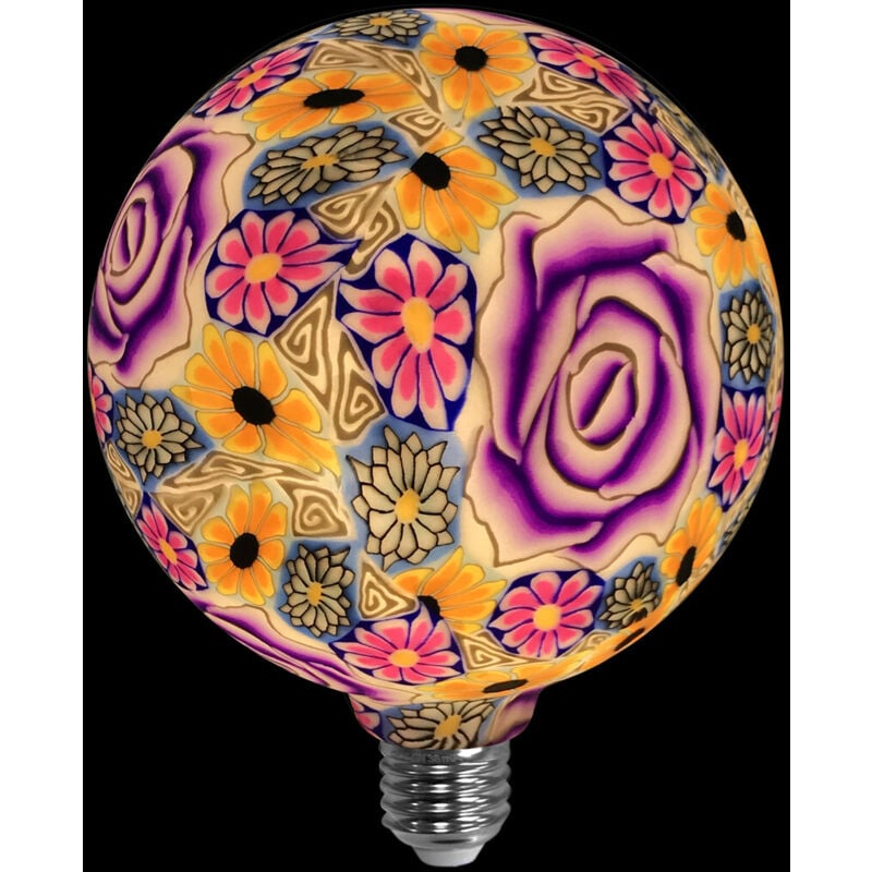 

Lámpara flor violeta de silicona 4W G125 (F-Bright 2601290)
