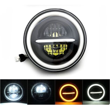 Lámpara frontal 7" Full LED Q 1 ud