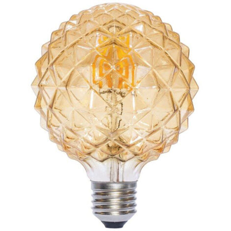 Lámpara globo filamento Led piña caramelo 6W E27 2700°K (F-BRIGHT 2601974)