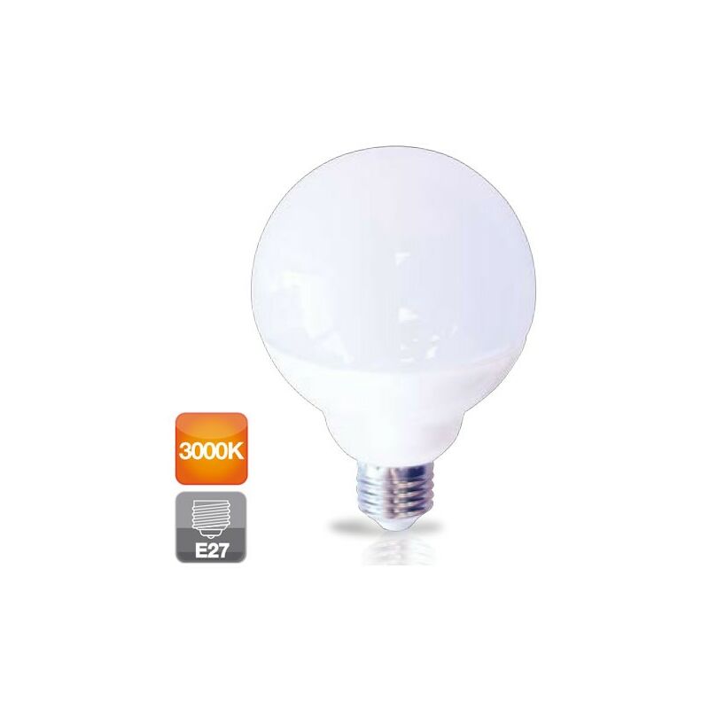 

Bombilla de led de globo 12W E27 luz cálida 3000K 860lm 2002325 - GSC