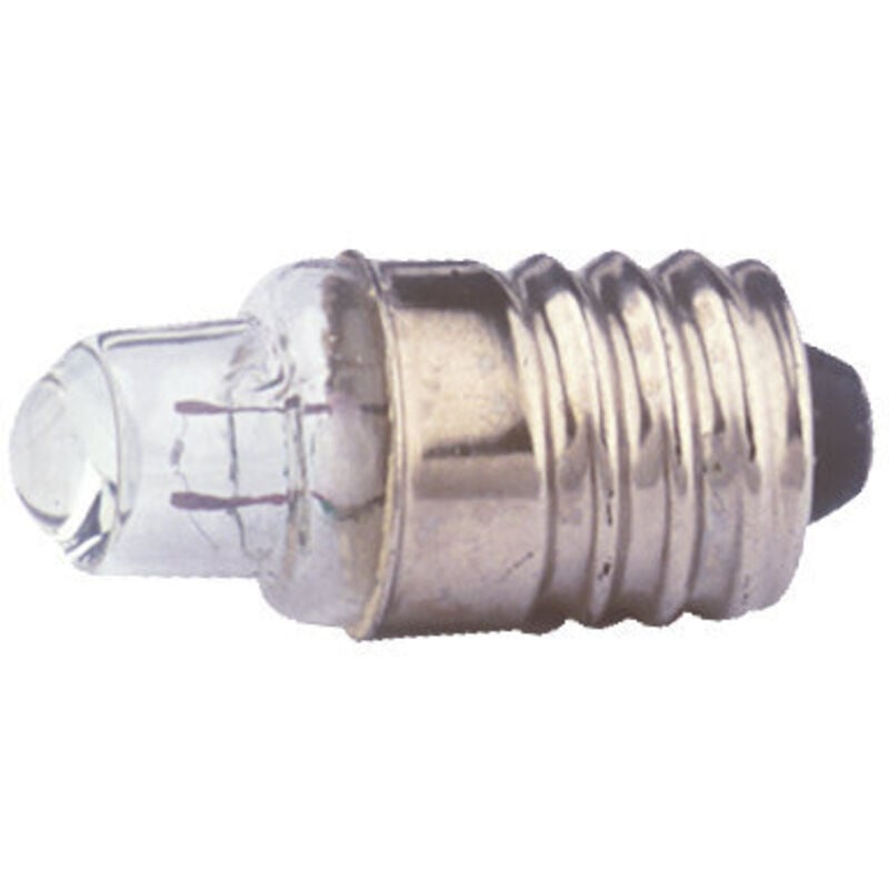 

Electro Dh - Pack de 100 uds Bombillas de filamento rosca E10 Cristal con lupa 2.2 V . 12.355/2.2/0.25 8430552074983