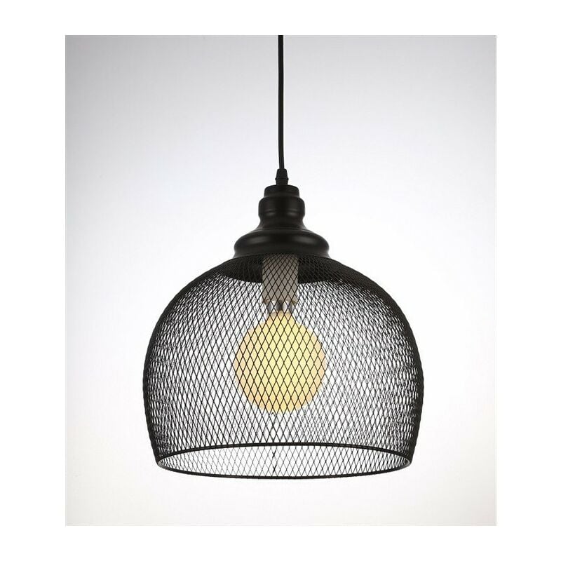 

BHD - Lámpara GRETA, colgante, metal, pantalla negra