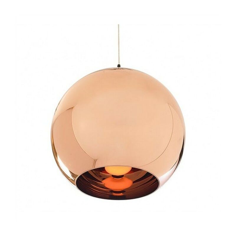 

Lámpara HUGO, colgante, cristal, color cobre, 40 cms de diámetro