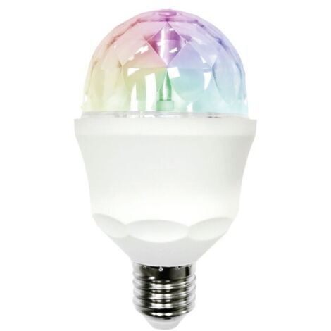 Lampara ilumin e27 3w 59lm led garza multic disco light