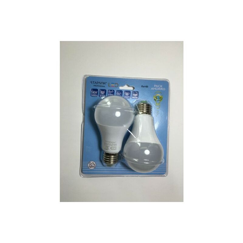 

Lampara Ilumin Estan Led E27 14W 6400K 2 Pz - Starson