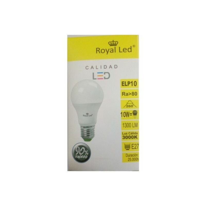 

Lampara Ilumin Led Estan E27 10W 1000Lm 3000K