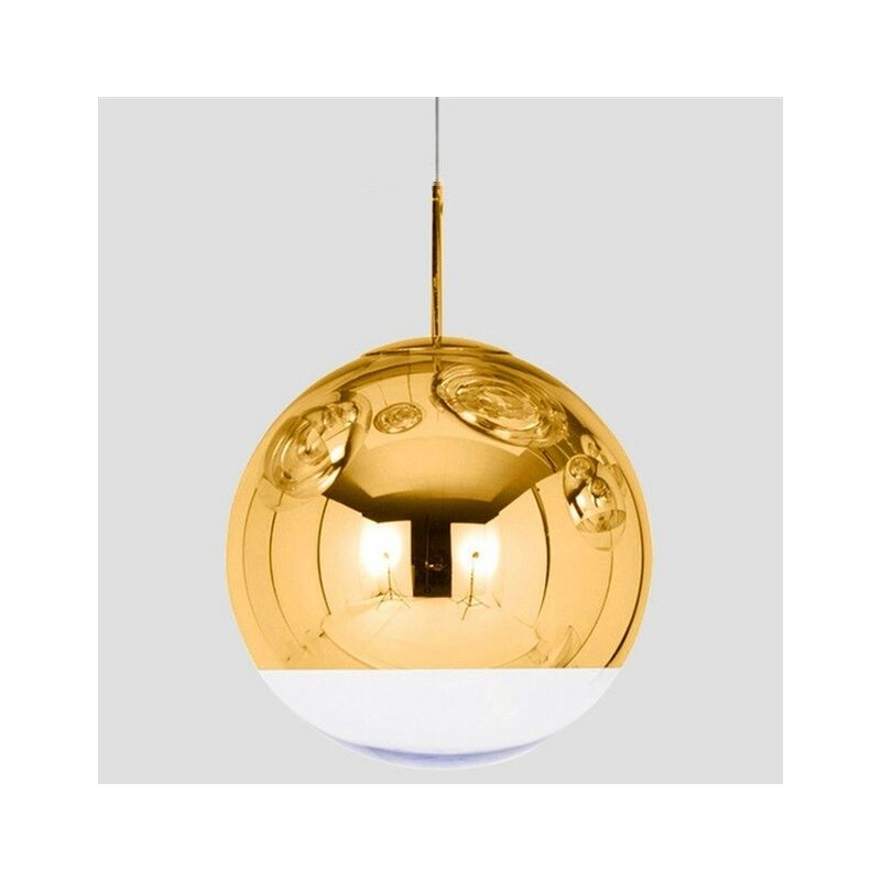 

Lámpara KARIM, colgante, cristal, dorado - transparente, 40 cms de diámetro