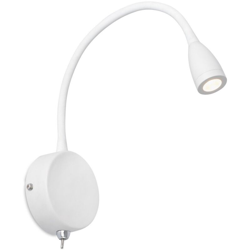 

Faro Barcelona - LOKE Aplique de pared con lector 41019 - BLANCO MATE