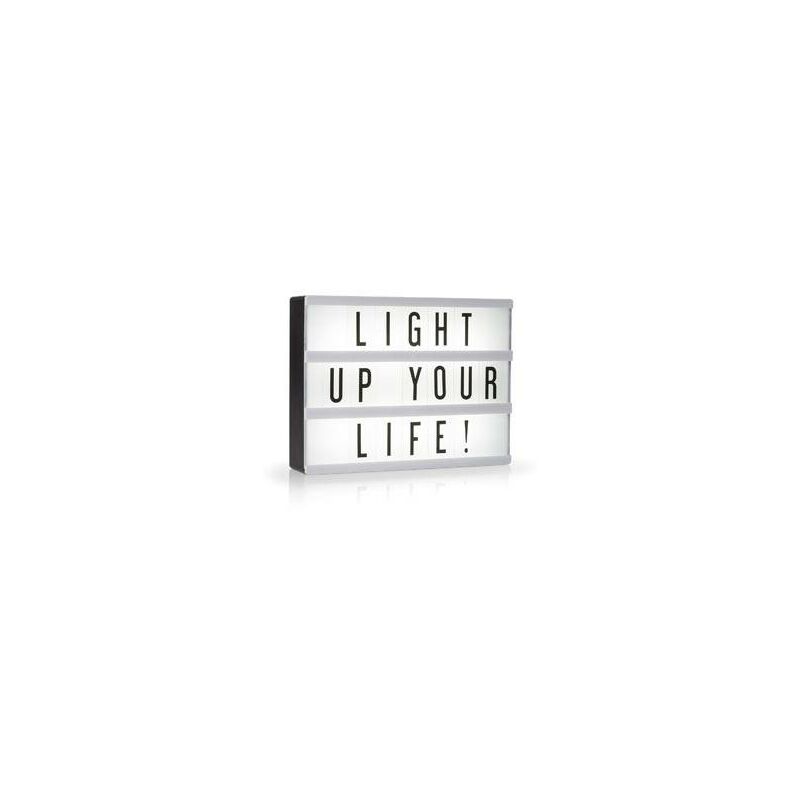 

Lampara Led Box Incluye Juego de Letras A5