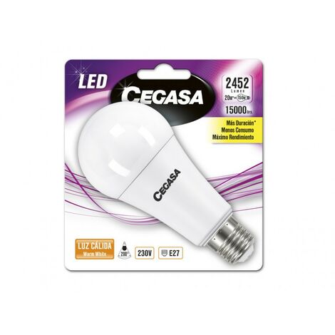 CEGASA - POESSA LAMPARA LED CEGASA STANDARD 20W 325562 2700K