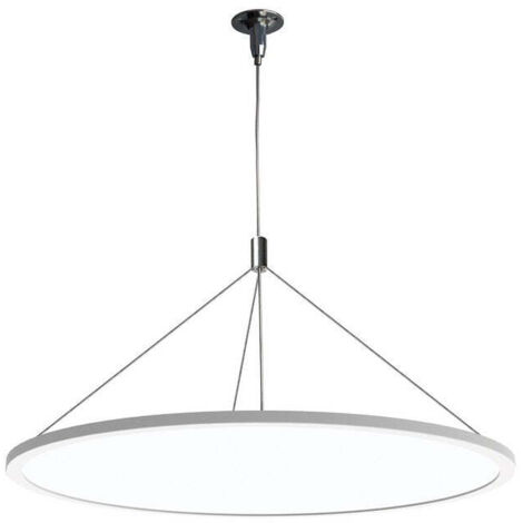 LAMPARA LED COLGANTE 48W 3000K 120º 230V BLANCO