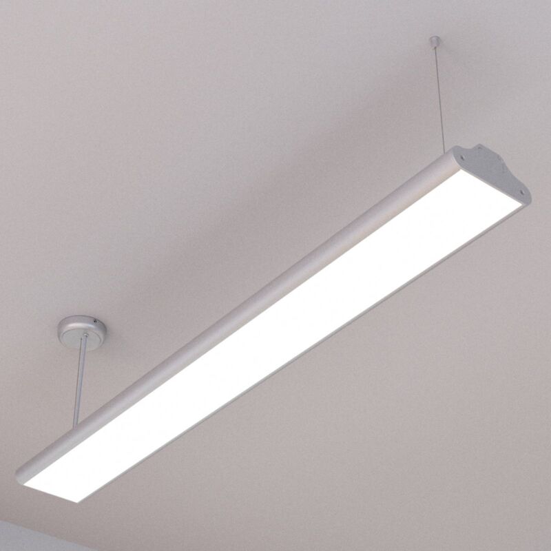 

Lámpara LED colgante Lexine oficina blanco univer.