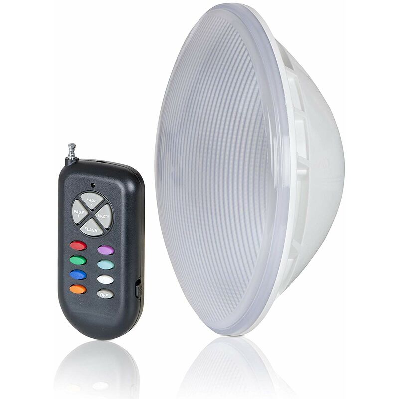 Gre - Lampara Led Color Con Mando A Distancia Par 56 Para Piscinas
