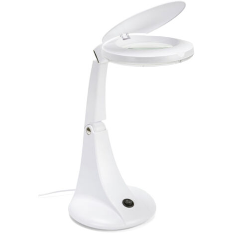 Lámpara LED con lupa de 3 y 12 dioptrías VELAMP