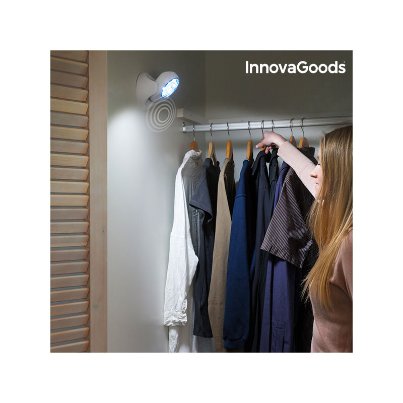 

Lámpara LED con Sensor de Movimiento InnovaGoods