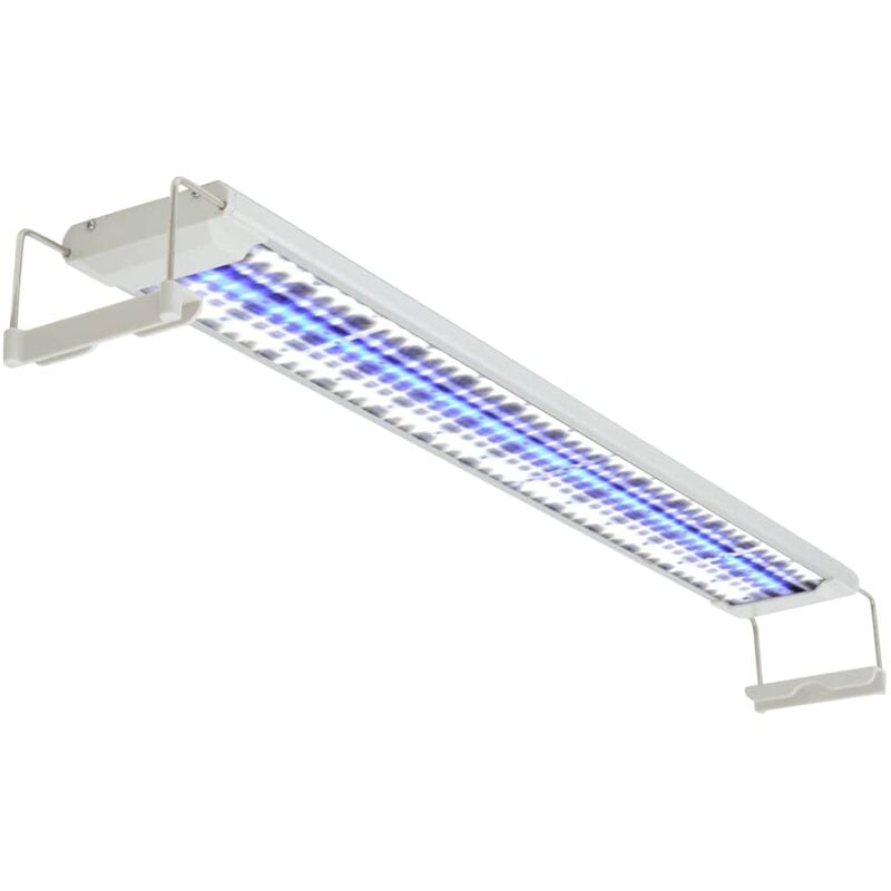 

vidaXL Lámpara LED de acuario 80-90 cm aluminio IP67