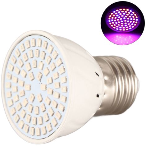 [Lámpara LED de cultivo] + [Tipo SMD2835] + [5W, 220V, espectro completo, 72 LEDs, E27]
