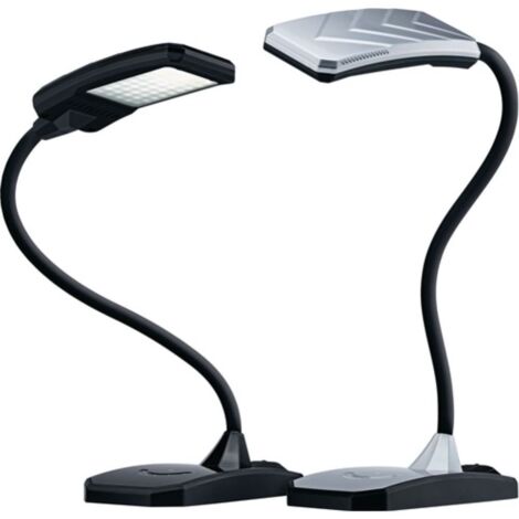 Lámpara LED de escritorio TWIST  altura 390 mm  negro