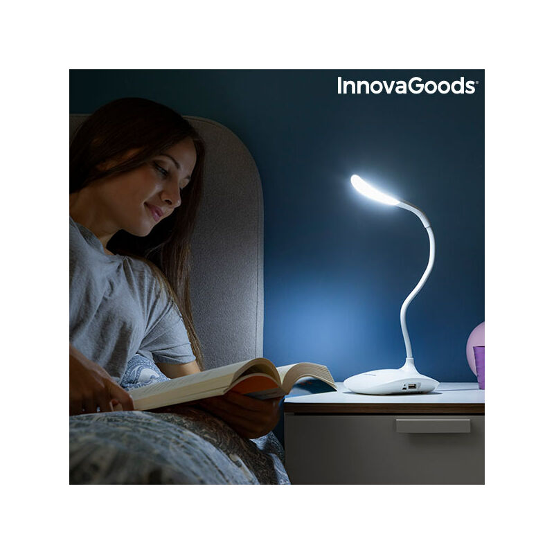 

Lámpara LED de Mesa Recargable Táctil Lum2Go InnovaGoods
