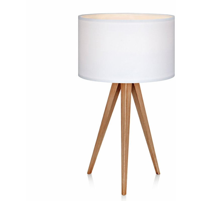 

Lámpara LED de pie trípode estándar Versanora de color blanco VN-L00008-EU