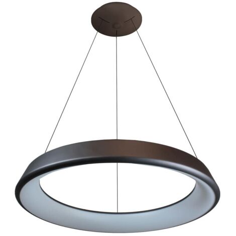 Lámpara LED de techo colgante "Lizer" (36W 3000K 2192lm) color café