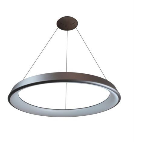 Lámpara LED de techo colgante "Lizer" (48W 3000K 2884lm) color café