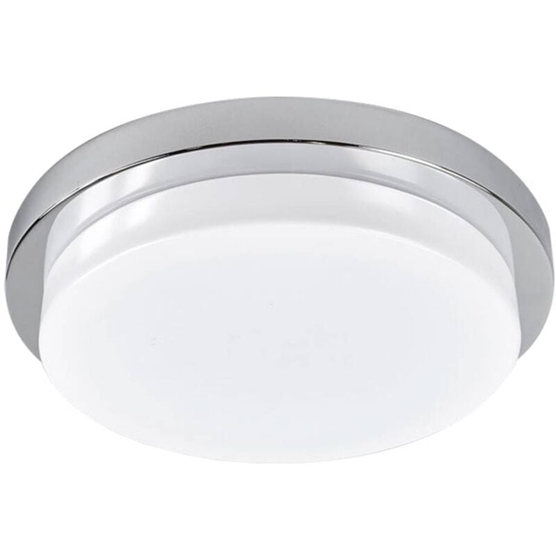 

Lámpara LED de techo Cordula cromo brillante, IP44