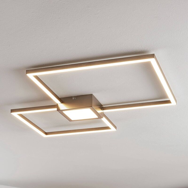 

Lámpara LED de techo Duetto, cuadrados