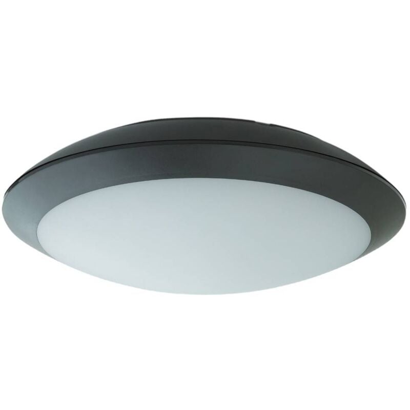 

Lámpara LED de techo Naira, gris, con sensor