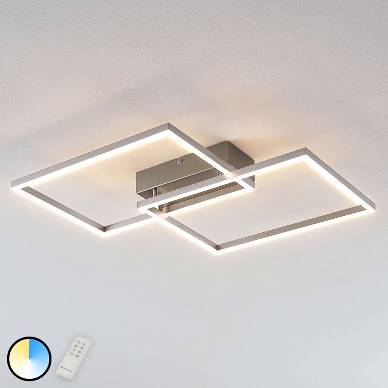 

Lámpara LED de techo Quadra 2 bombillas 50 cm