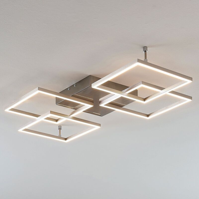 

Lámpara LED de techo Quadra atenuable, 4 brazos