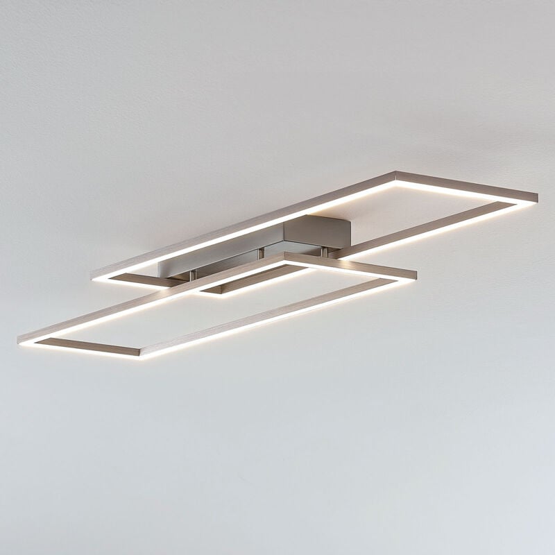 

Lámpara LED de techo Quadra forma marco, atenuable