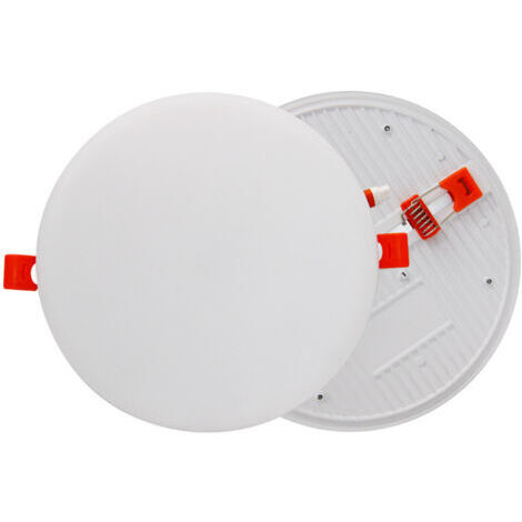 Lámpara LED de techo ultradelgada y embutible con diseño moderno, iluminación interior, ideal para dormitorios o cocina, 18 W