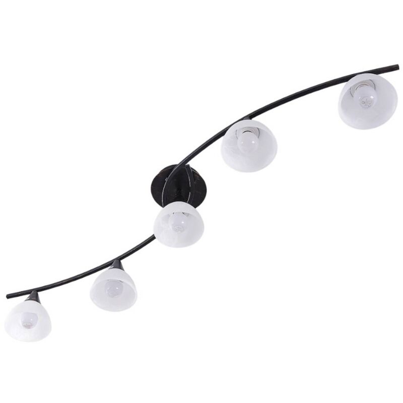 

Lindby - Lámpara LED de techo Della alargada, 5 luces