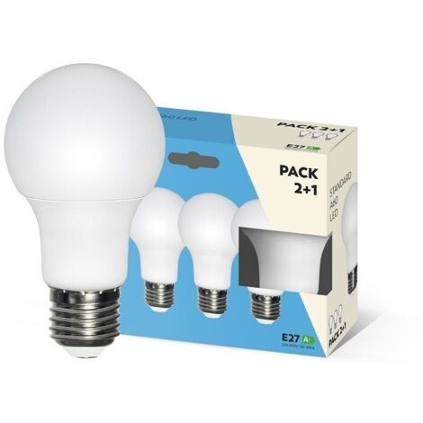 LAMPARA LED ESTANDAR E27 9W 81